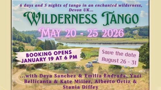 Wilderness Tango Event May 2026