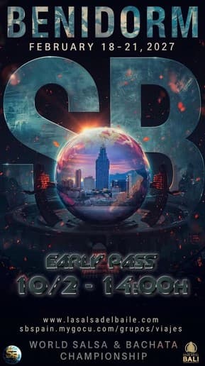 SBSPAIN WORLD CONGRESS 2026- CÓDIGO DESCUENTO OFICIAL: SBK️ SALSA️️️ Y BACHATA ️️️