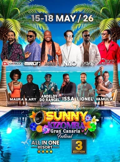 SUNNY KIZOMBA 2026 Gran Canaria Festival