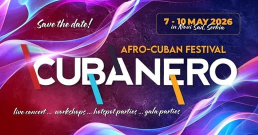 Cubanero Salsa Festival | 19th Edition | Novi Sad, Serbia